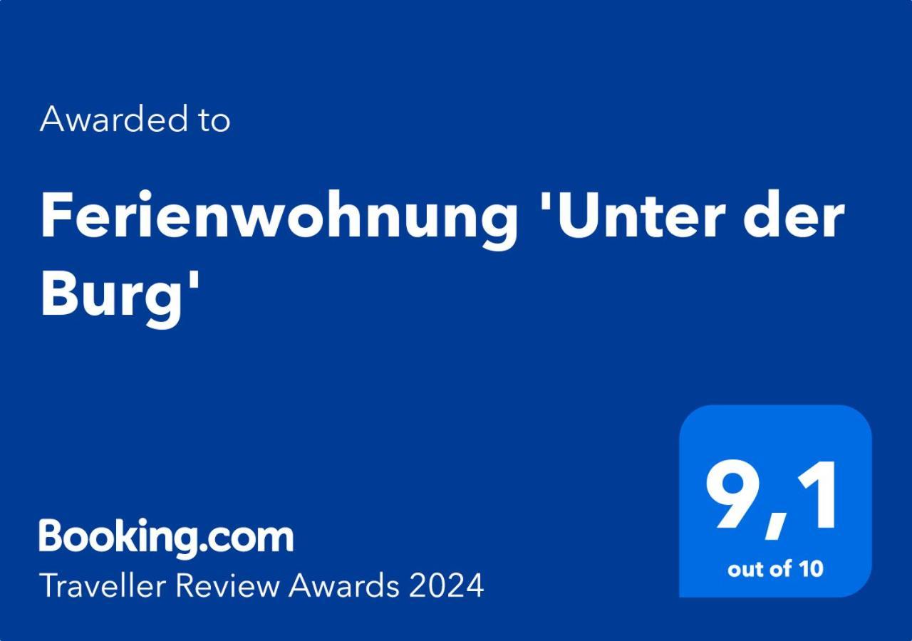 Ferienwohnung 'Unter Der Burg' Броденбах Екстериор снимка